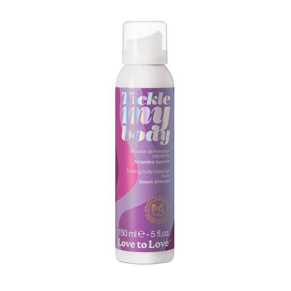 Mousse massage crépitante - Amande sucrée